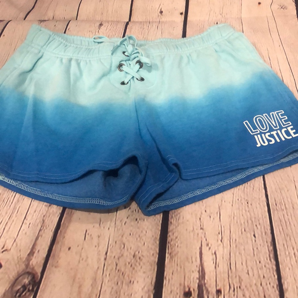 Justice 14/16 blue shorts